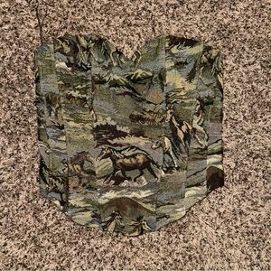 Women's Tapestry Corset Top